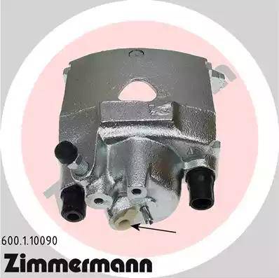 Zimmermann 600.1.10090 - Гальмівний супорт autocars.com.ua