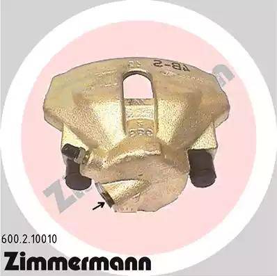 Zimmermann 600.2.10010 - Гальмівний супорт autocars.com.ua