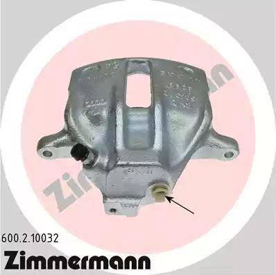 Zimmermann 600.2.10032 - Гальмівний супорт autocars.com.ua