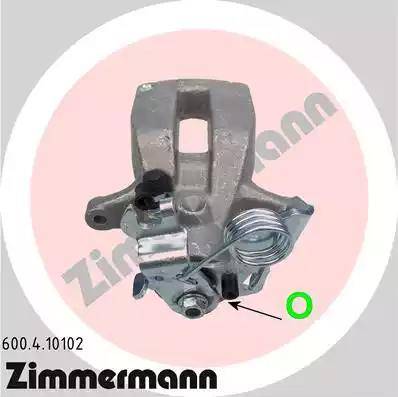 Zimmermann 600.4.10102 - Гальмівний супорт autocars.com.ua