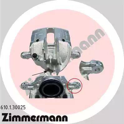 Zimmermann 610.1.30025 - Гальмівний супорт autocars.com.ua