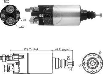 ZM ZM1842 - Тягове реле, стартер autocars.com.ua