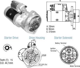 ZM ZM 80.680.01 - Стартер autocars.com.ua