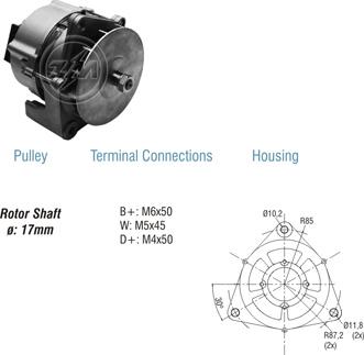 ZM ZM 90.101.02 - Генератор autocars.com.ua