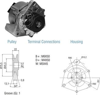 ZM ZM 90.101.07 - Генератор autocars.com.ua