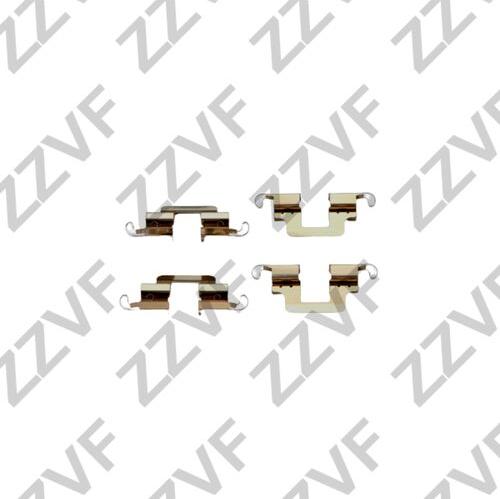 ZZVF ZVCER253 - Комплектуючі, колодки дискового гальма autocars.com.ua